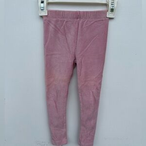 Kacey Pink Corduroy Leggings